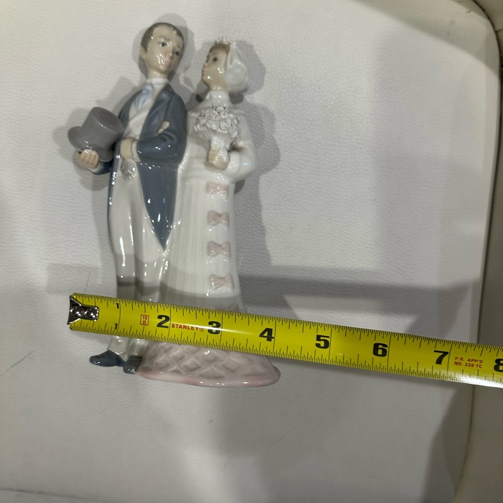 Lladro Porcelain Couple Cake Topper LLADRO Wedding Type 168 #4808